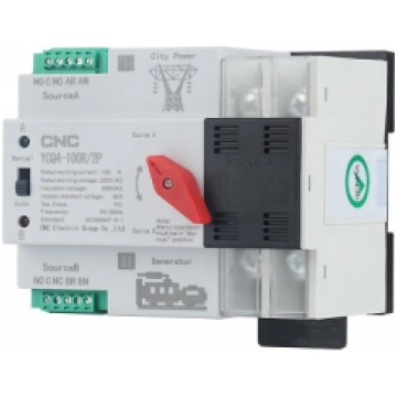 Automatic Transfer Switch CNC 2P 220V 100A