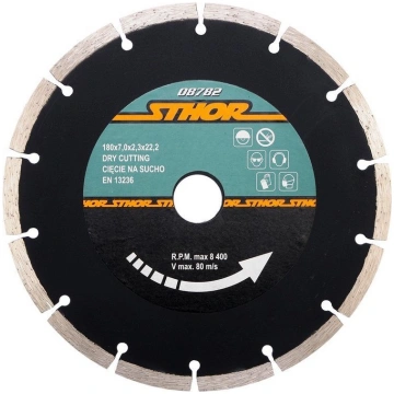 Dimanta griešanas disks (segments) HS 180mm (08782