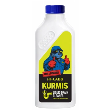 Kanalizācijas cauruļu tīrītājs KURMIS, 500 ml Higė