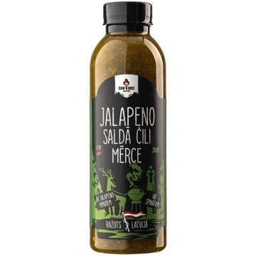 Halapenjo saldā čili mērce OAK'A BBQ, 600g