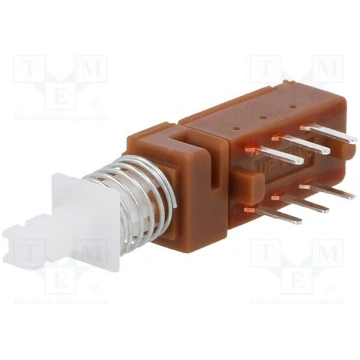 Switch: push-button; Pos: 2; DPDT; 0.5A/100VAC; 1A