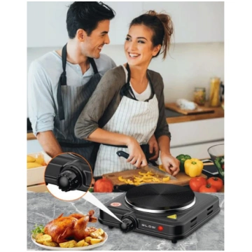 Single-burner adjustable electric cooker BLOW 1000
