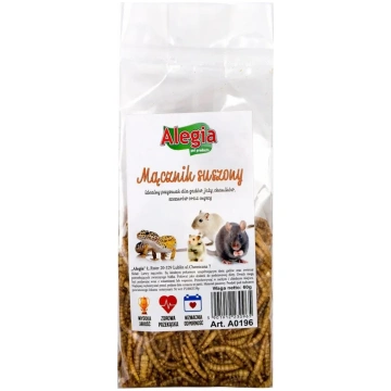 ALEGIA Žāvēts miltu tārps - kārums grauzējiem - 60