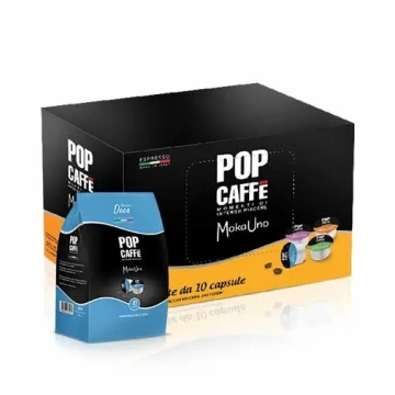 100 Capsule Uno System Pop Miscela Decaffeinata 4 