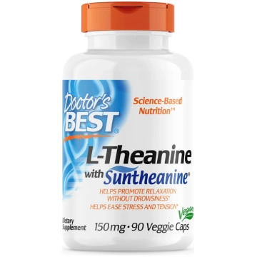 DOCTOR"S BEST L-Teanīns - L-Teanīns (90 kapsulas)