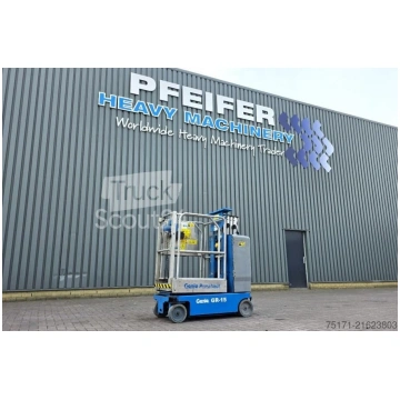 Lietots - Genie GR15 Electric, 6.5m Working Height