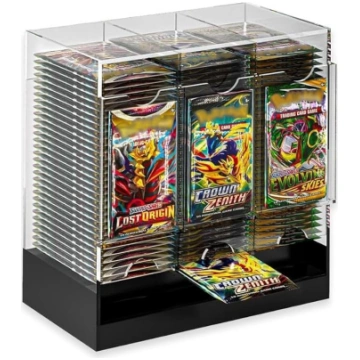Booster Pack dispensers ar 3 nodalījumiem un melnu