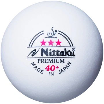 Bilaro Nittaku Premium 40+*** balti DO550851-3