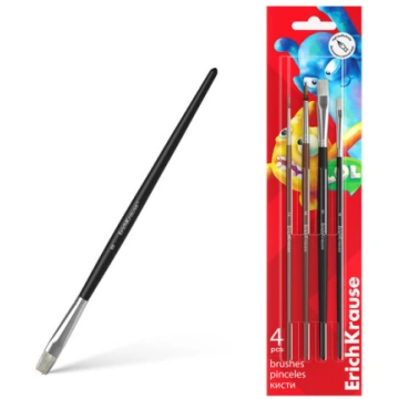 Otu komplekts ErichKrause, 4 gab., Brush set Jolly