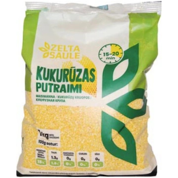 PUTRAIMI KUKURŪZAS ZELTA SAULE 1KG