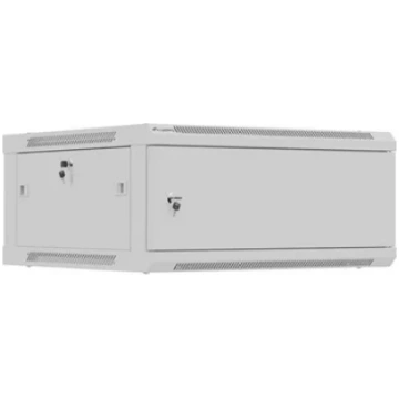 Lanberg Wall mounted installation cabinet 19" 4U 6