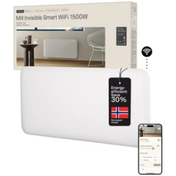 Mill Invisible Smart WiFi Heater | PA1500WIFI4 | P