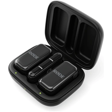Rode Wireless Micro, USB-C, melna - Bezvadu mikrof