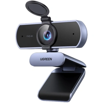 UGREEN FineCam Lite 4K UHD Webcam, Grey 65381