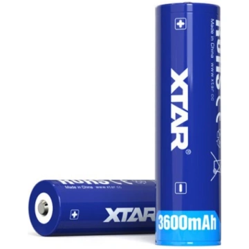XTAR Akumulators 18650 3600mAh ar aizsardzību AK18