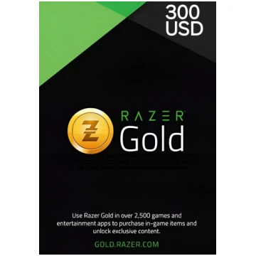 Razer Gold USA 300 USD Gift Card