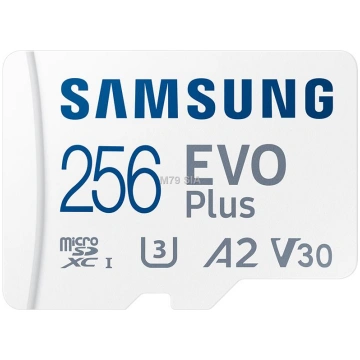 Samsung MicroSD Card EVO Plus 256 GB microSDXC Mem