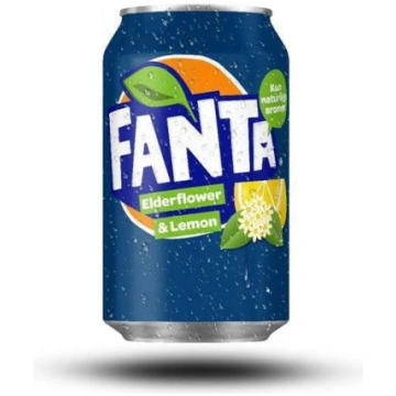 Fanta Elderflower & Lemon 330ml The Coca Cola Comp