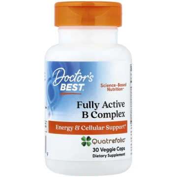 Doctor's Best, Fully Active B Complex with Qu