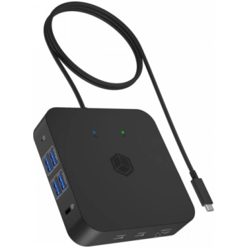 ICY BOX IB-DK4090-C 12in1, 3x HDMI, LAN, USB Icybo