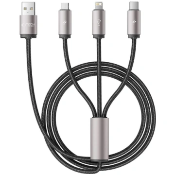Tech-Protect Kabelis 3v1 USB-A - Lightning / USB-C