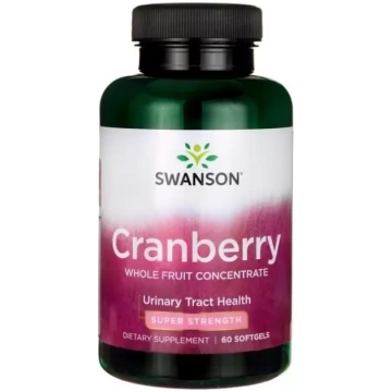 Swanson Cranberry 60 kapsulas. Dzērveņu koncentrāt