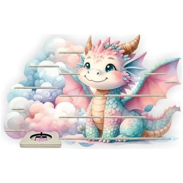 Farbklecks-Collection Music Box Shelf Dreamer Wall