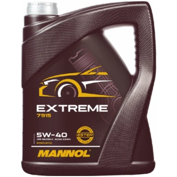 Motoreļļa Mannol 7915 Extreme 5W-40 5 ltr