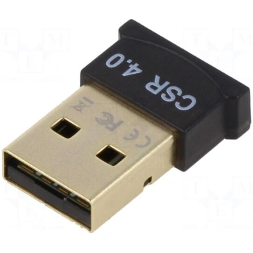 BT adapter | USB A plug | USB 2.0 | PnP | black |