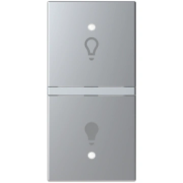 Rocker Symbol "light" for Switch/push button Two-p