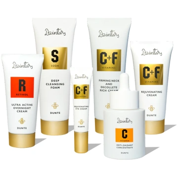Mūsu ādas kopšanas līdzekļi - Dzintars Cosmetics