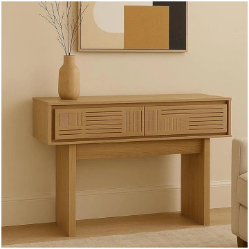 Mendler HWC-O31 Console Table, Telephone Table, Si