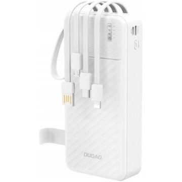 Power bank Dudao K11 Pro 20000 mAh balts – portatī