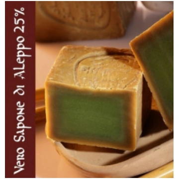 Vero sapone di Aleppo 25%