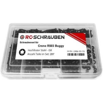 Skrūvju komplekts Crono RS03 bagijam - ISR/TX ANEB