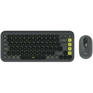 Klaviatūra + Pele Logitech POP ICON COMBO Graphite