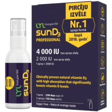 LYL sunD3 PRO 4000 SV, 2000 SV (250 devas), sprejs