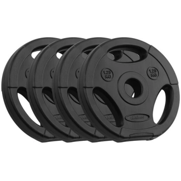 Svaru disku komplekts Rebel Active, 4x1.25 kg