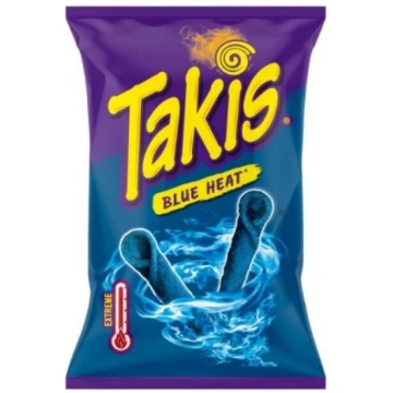 TAKIS kukurūzas čipsi Blue Heat, 100g