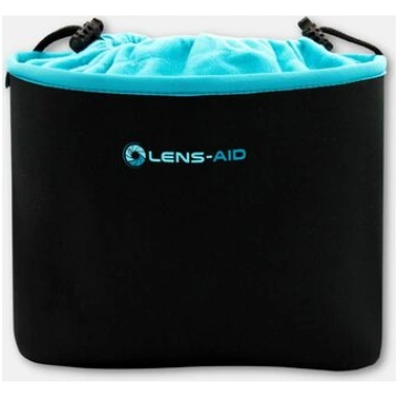 Lens-Aid Neoprene camera bag with fleece lining L
