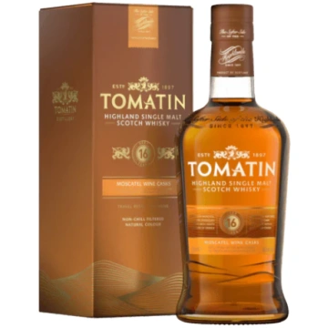 Viskijs - Tomatin 16 YO Moscatel Cask 0,7 l 46%