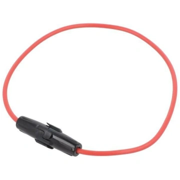 Fuse holder; 5x20mm; Imax: 10A; Contacts: brass; L
