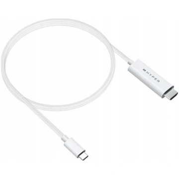 Kabel USB HyperDrive USB-C - HDMI 2.5 m Biay (HD60