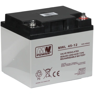 AKUMULATORS 12V/45AH-MWL