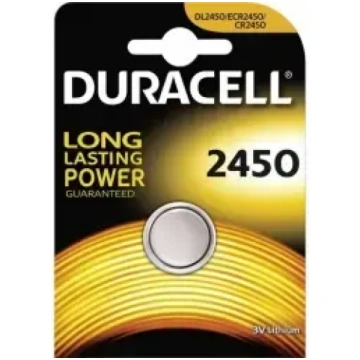 Duracell CR2450 3V Lithium Tablet Battery