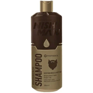 Nishman BeardMustache Shampoo Bārdas un ūsu šampūn