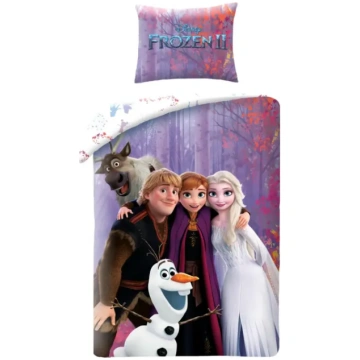 Kokvilnas gultas veļas komplekts 140x200 Frozen Le
