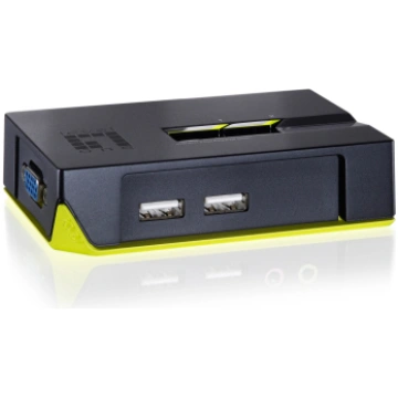 LevelOne 2-Port USB VGA KVM Switch Level One KVM-0