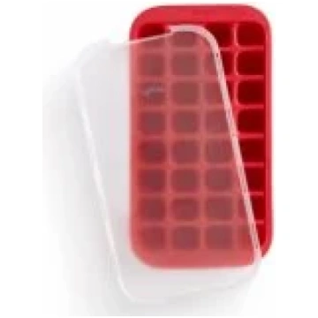 Lékué Industrial ice cube tray with lid Red aksesu