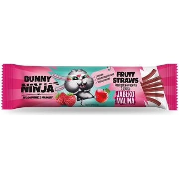 BUNNY NINJA nūjiņas ar ābolu un aveņu garšu , 16 g